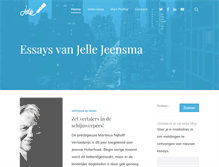 Tablet Screenshot of jeensma.com